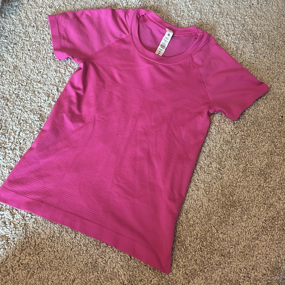 Lululemom Hot Pink Swiftly